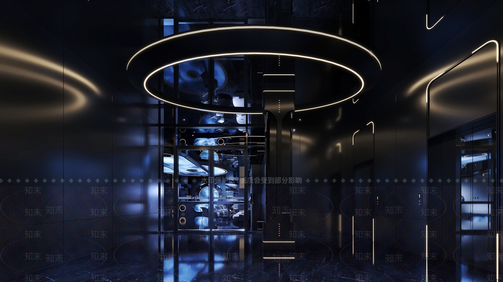 现代机械风酒吧3D模型下载【ID:1135746739】