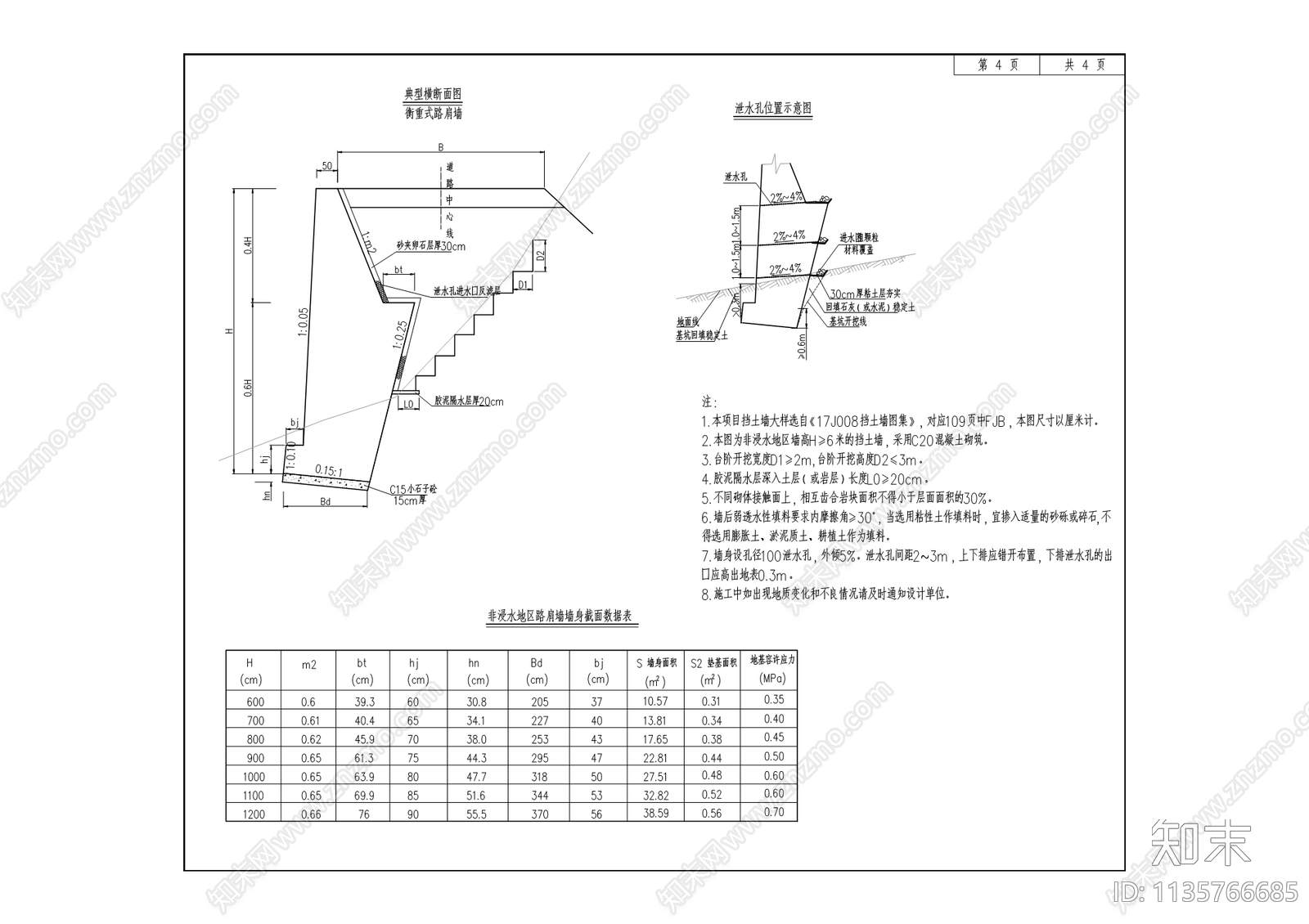 居民区道路交通工程cad施工图下载【ID:1135766685】