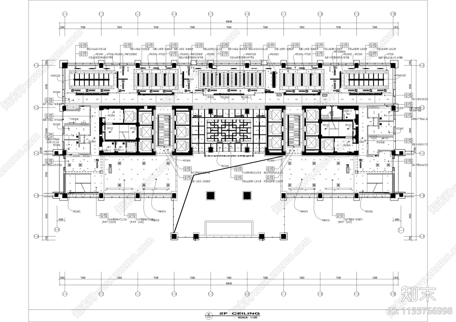 办公室cad施工图下载【ID:1135766998】