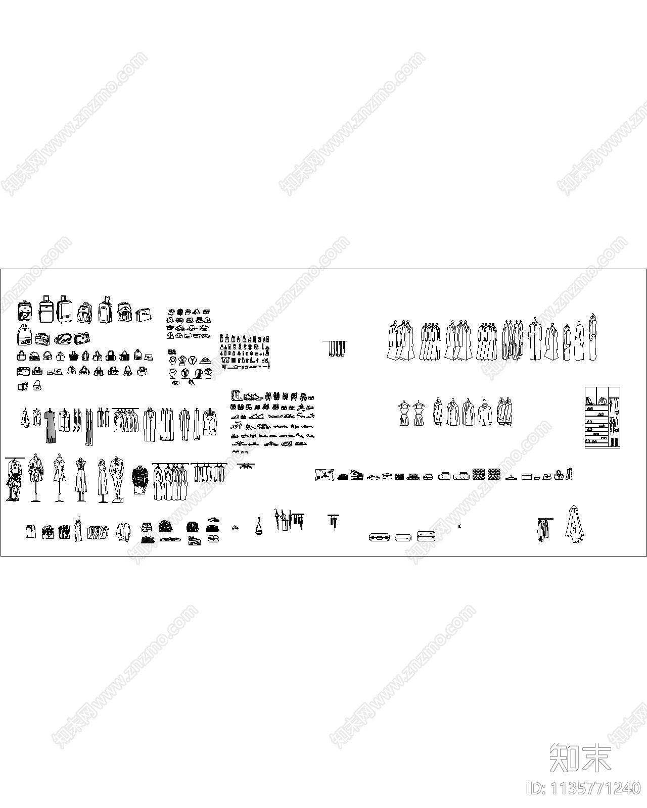 工装图库cad施工图下载【ID:1135771240】