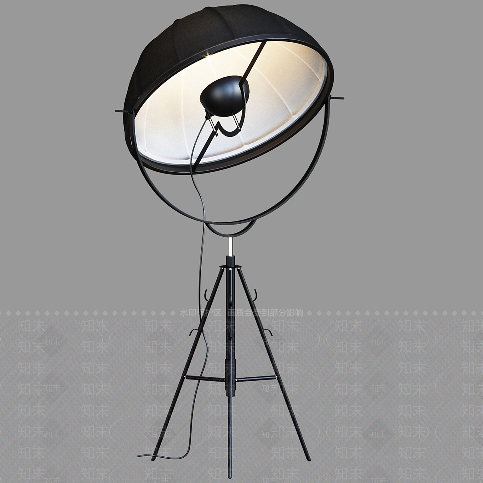 现代简约摄影棚灯3D模型下载【ID:1135802866】