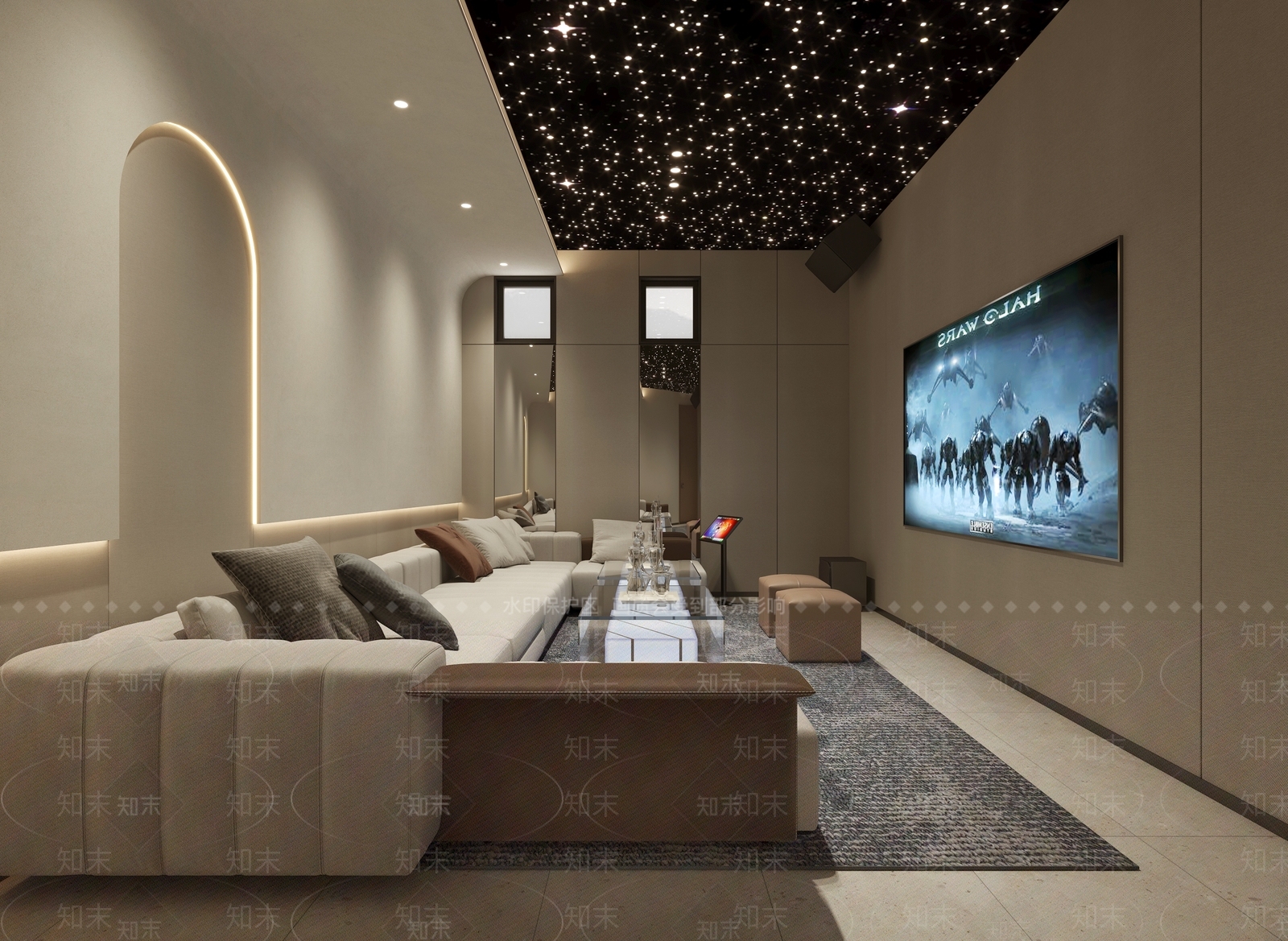 现代民宿KTV3D模型下载【ID:1135802417】