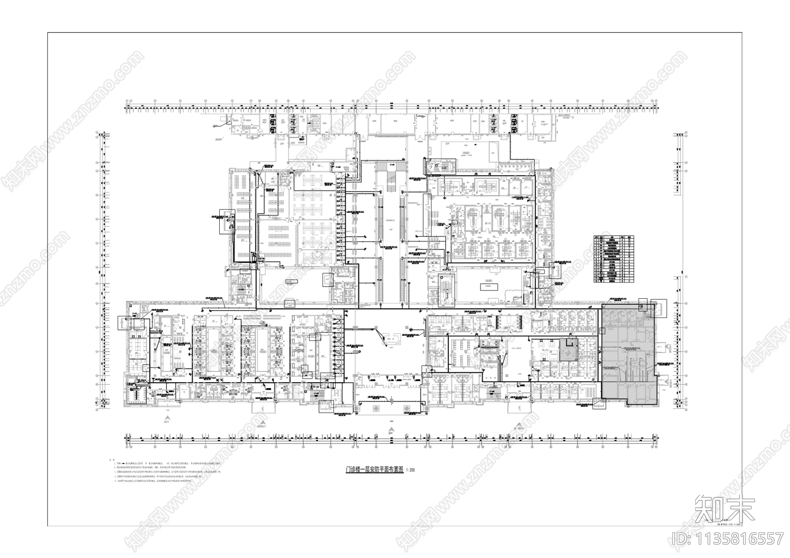 53医院智能化改造cad施工图下载【ID:1135816557】