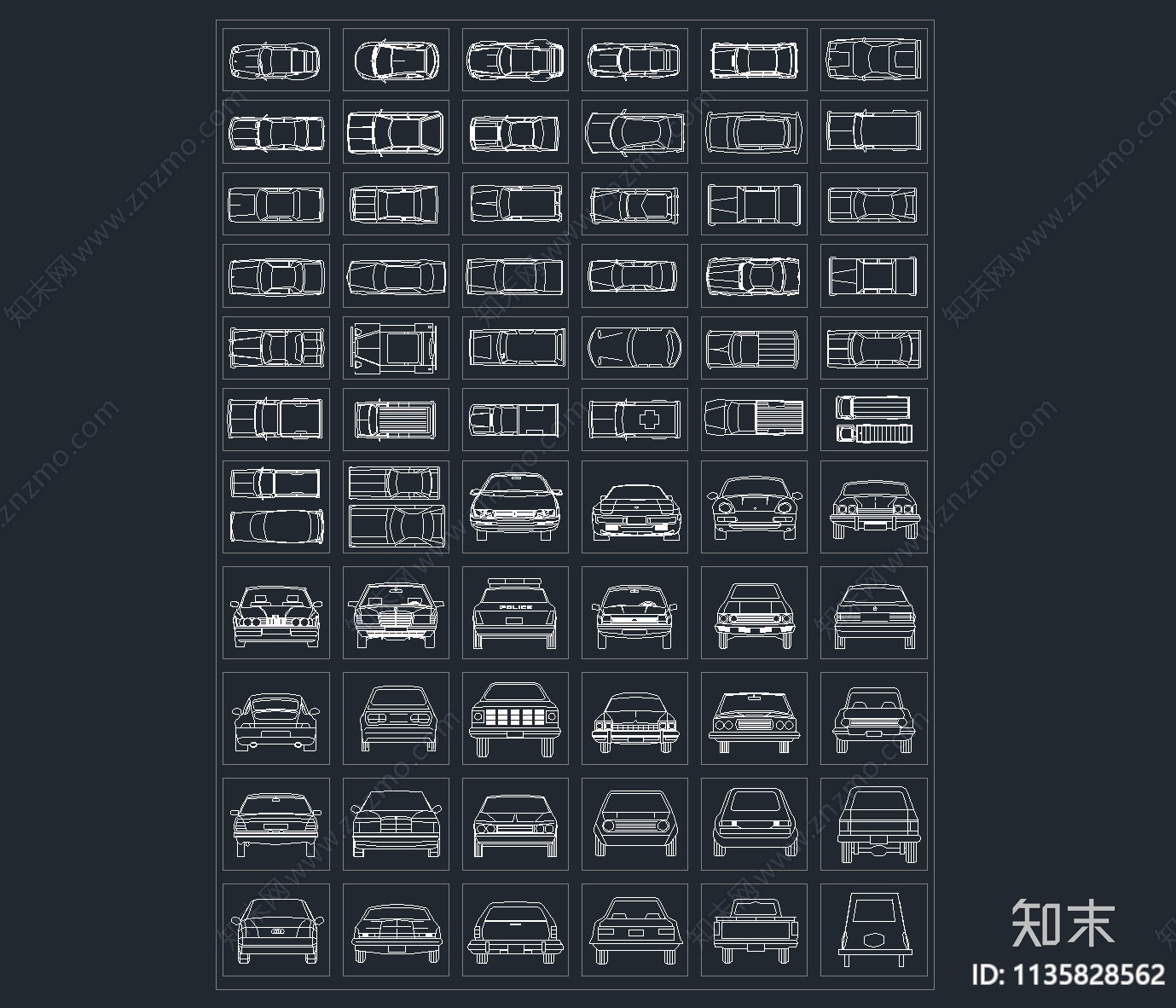 266款人物汽车cad施工图下载【ID:1135828562】