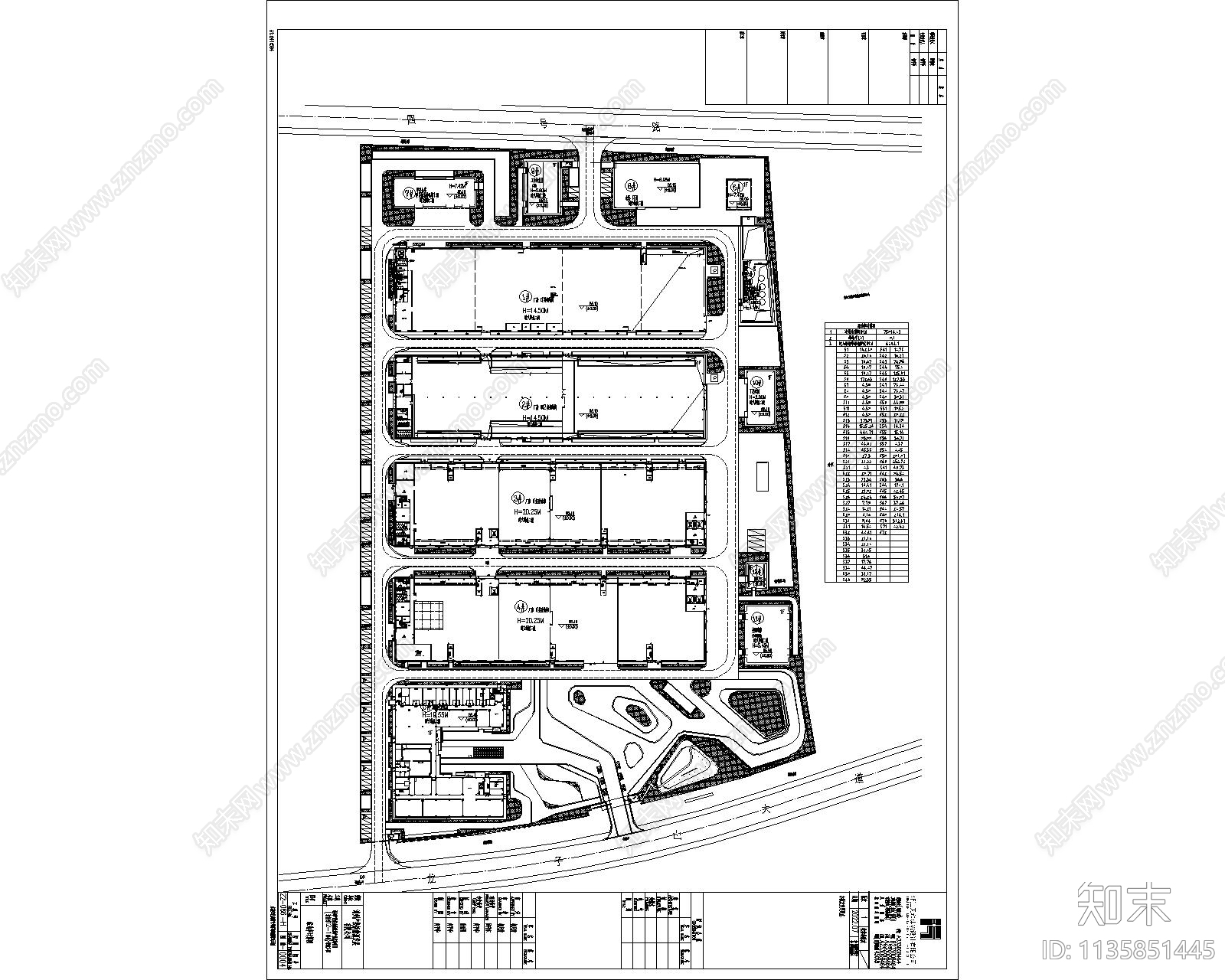 厂区工业园区景观施工图下载【ID:1135851445】