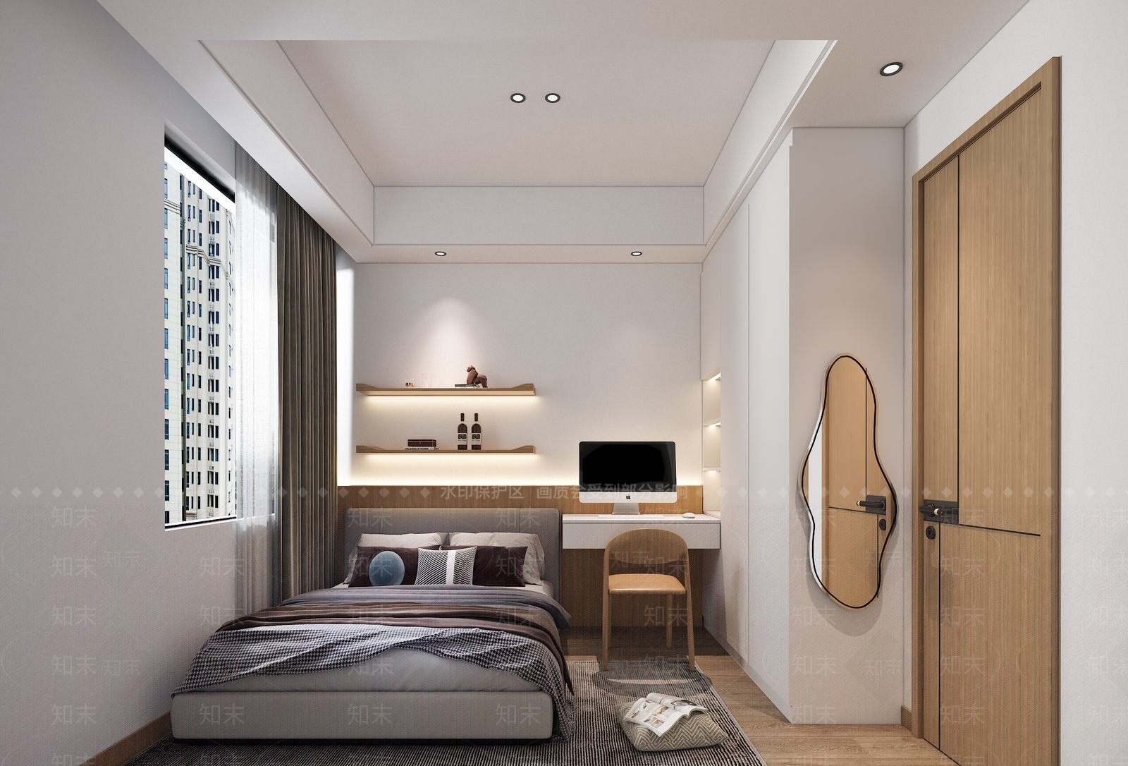 现代公寓套房3D模型下载【ID:1135851564】