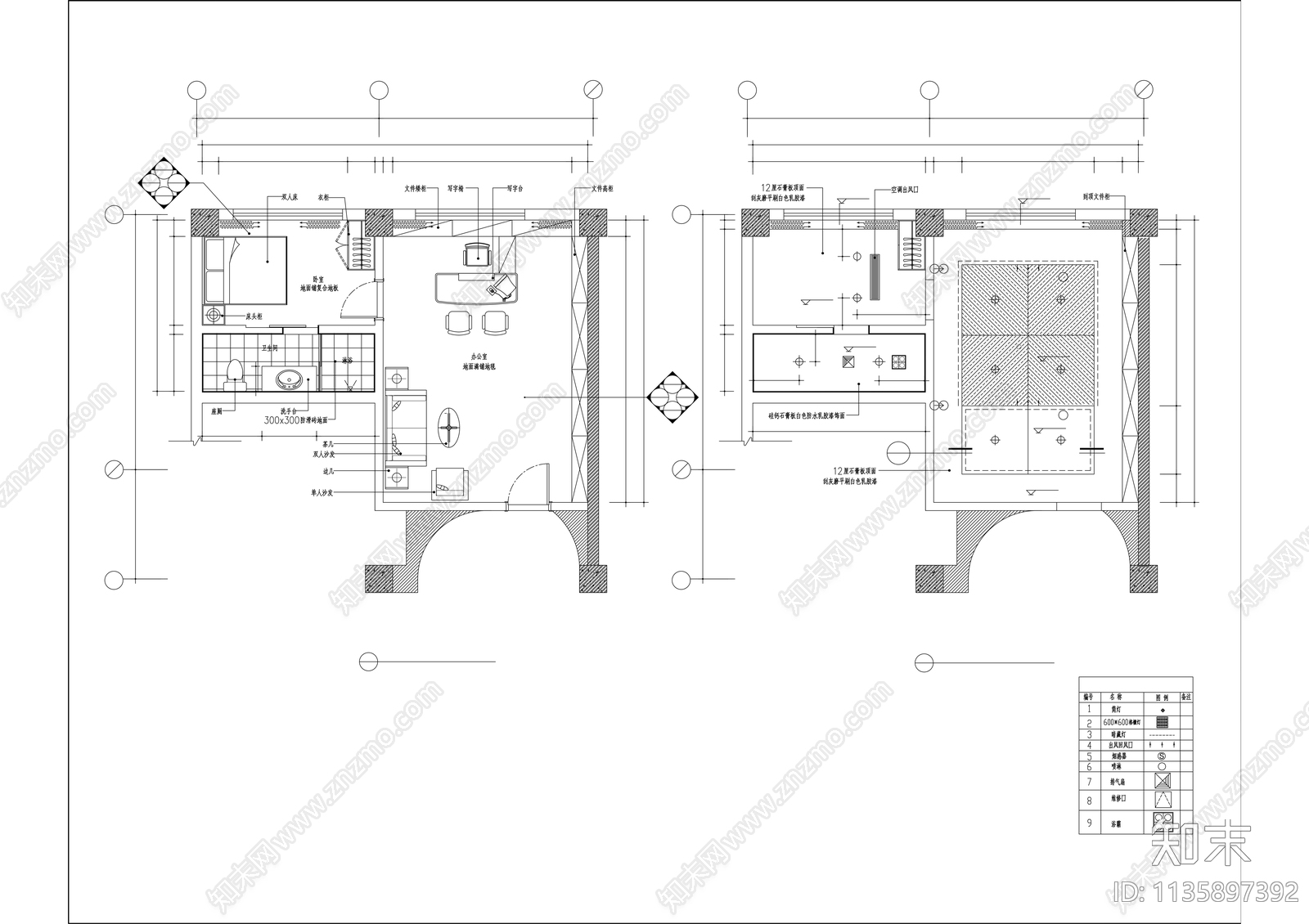 爱德医院室内装饰cad施工图下载【ID:1135897392】