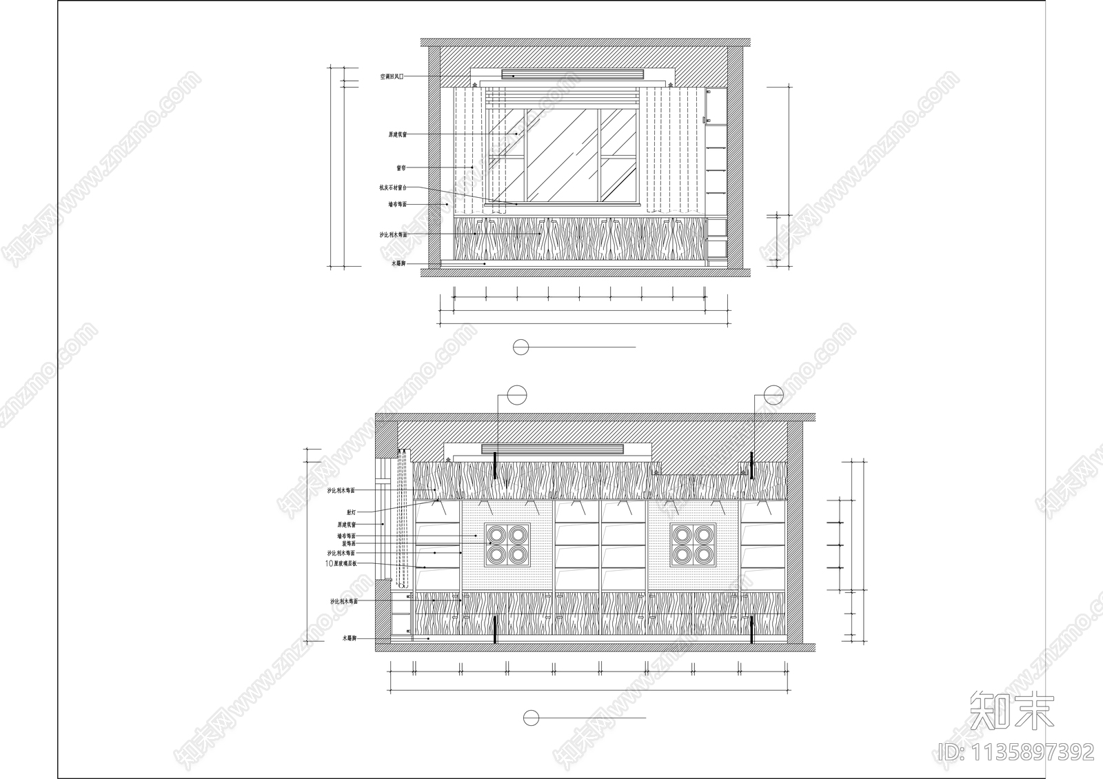 爱德医院室内装饰cad施工图下载【ID:1135897392】