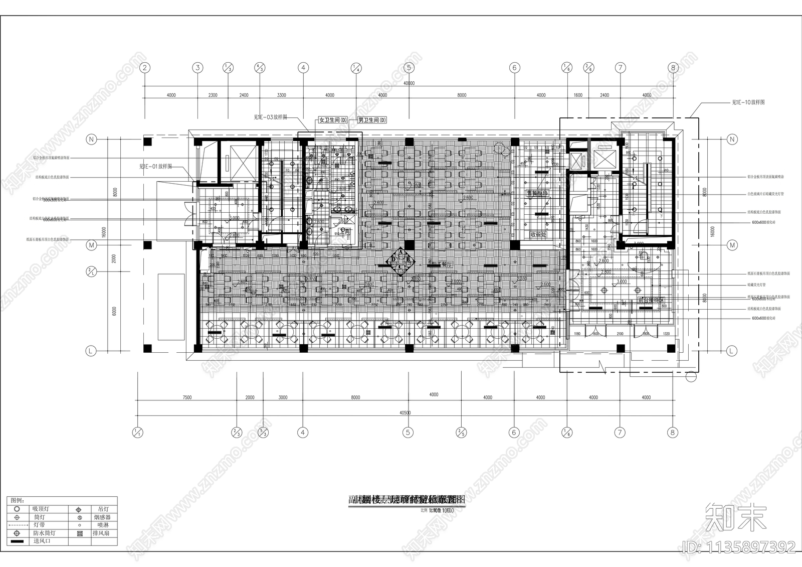 爱德医院室内装饰cad施工图下载【ID:1135897392】