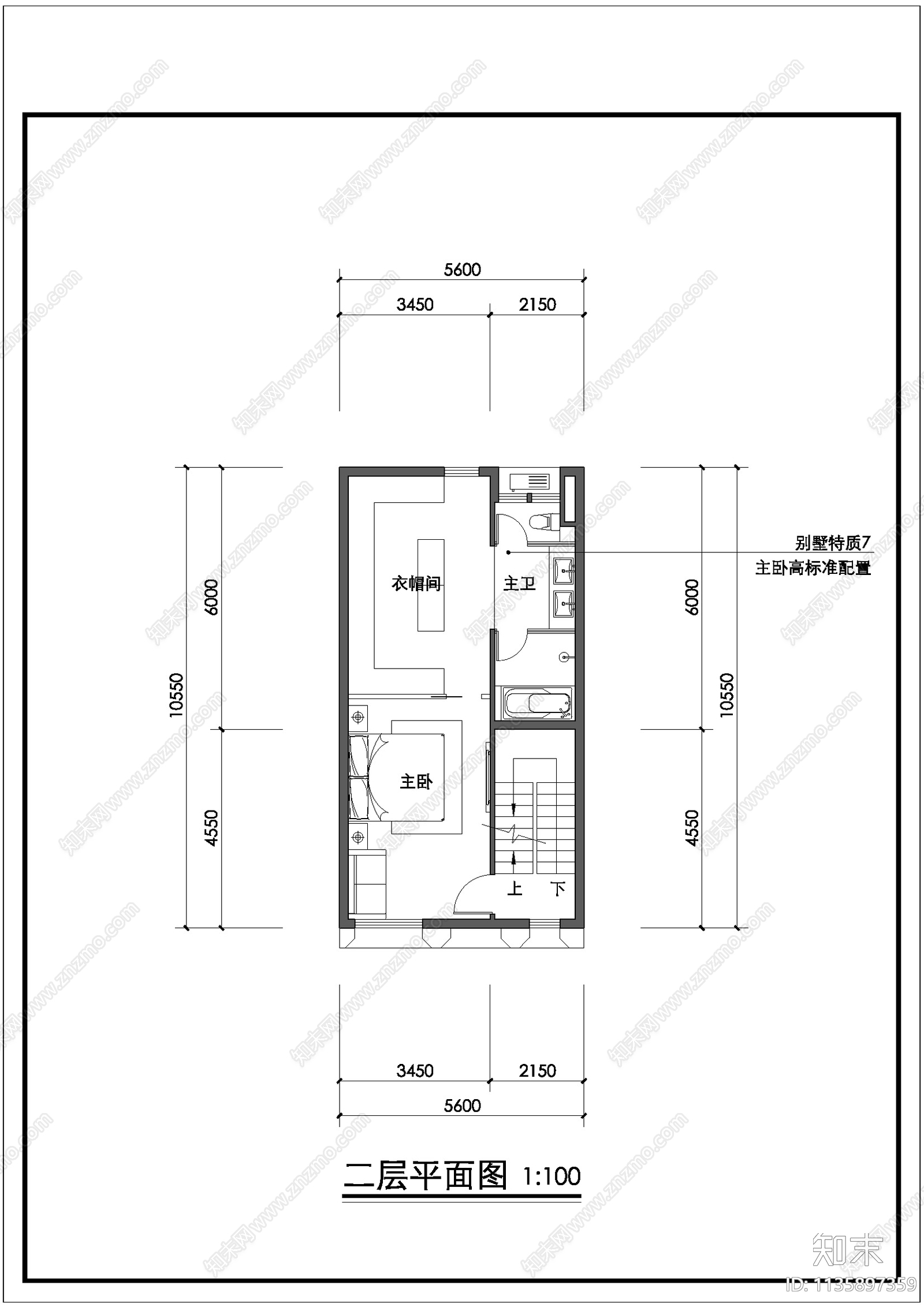 别墅建筑庭院景观效果图施工图下载【ID:1135897359】