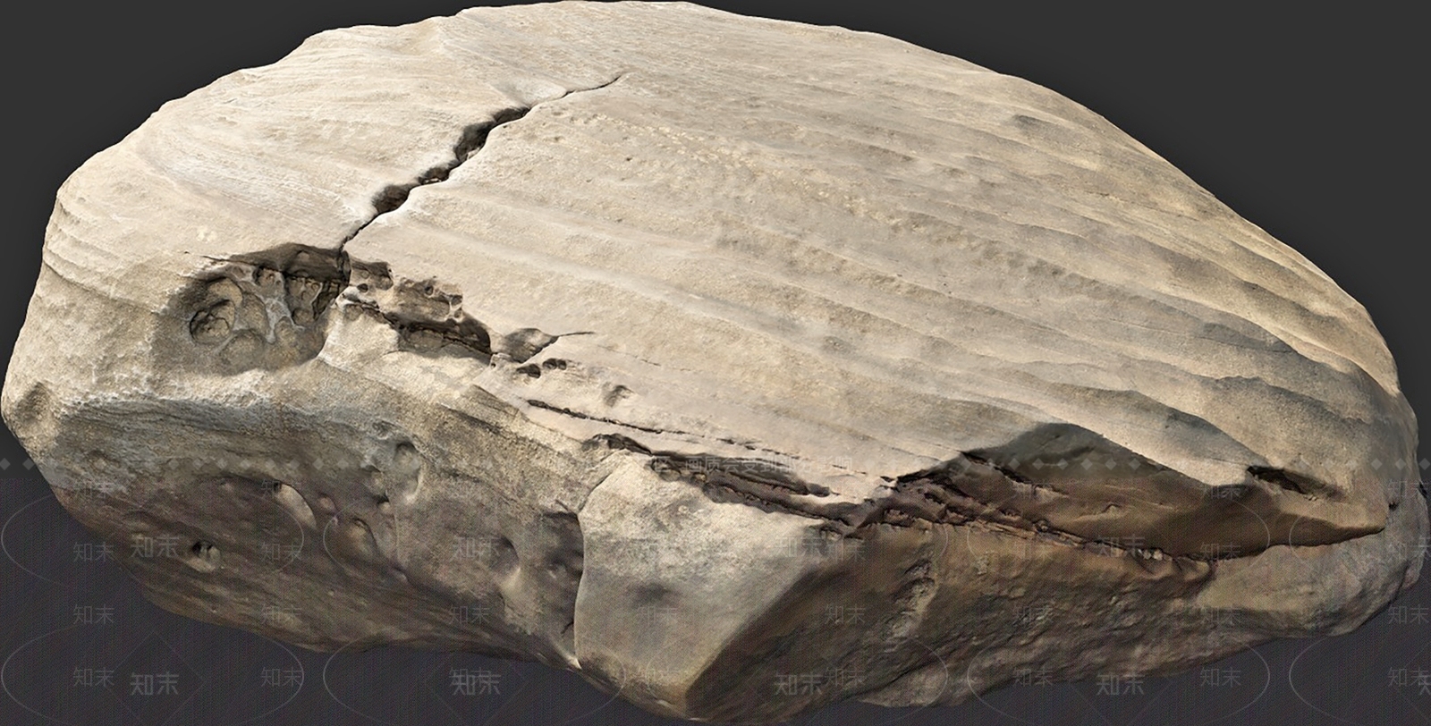 现代石头3D模型下载【ID:1135919485】