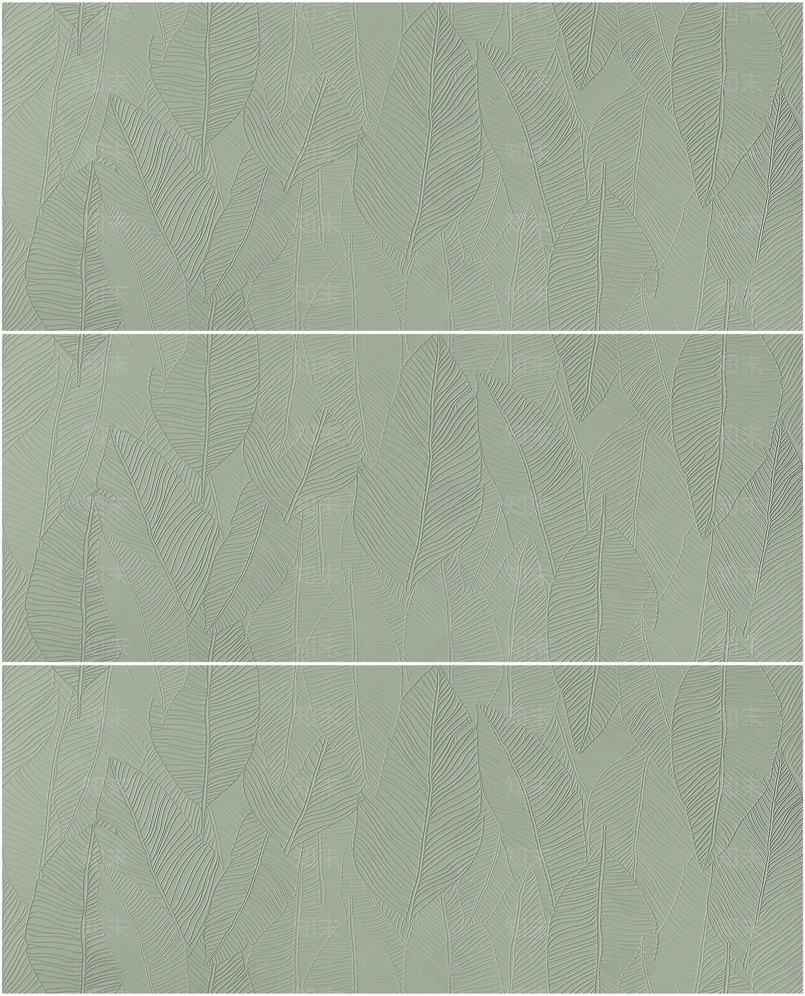 抹茶绿树叶印花艺术瓷砖贴图下载【ID:1135935266】