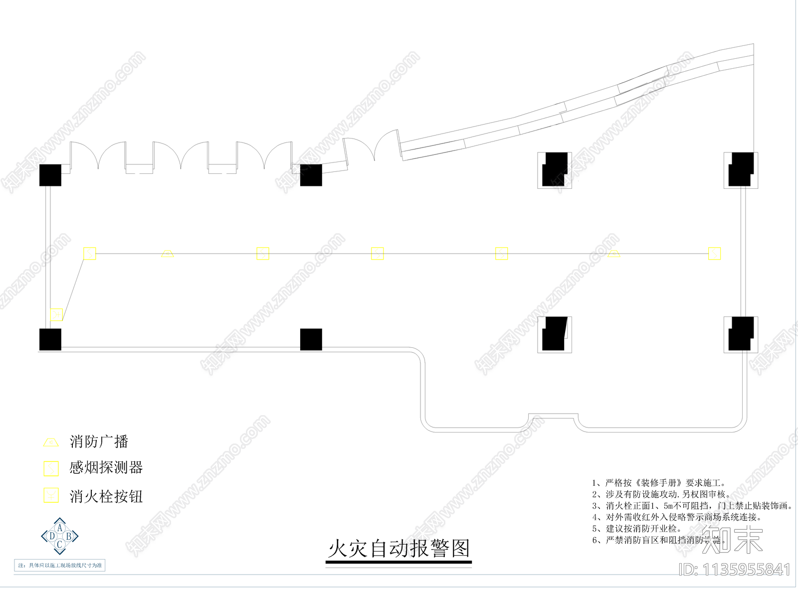 版幻影星空潮玩店cad施工图下载【ID:1135955841】