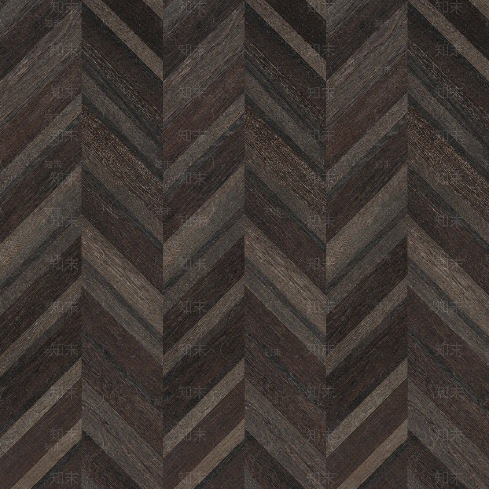 棕咖色木纹人字拼花木地板贴图下载【ID:1135981546】