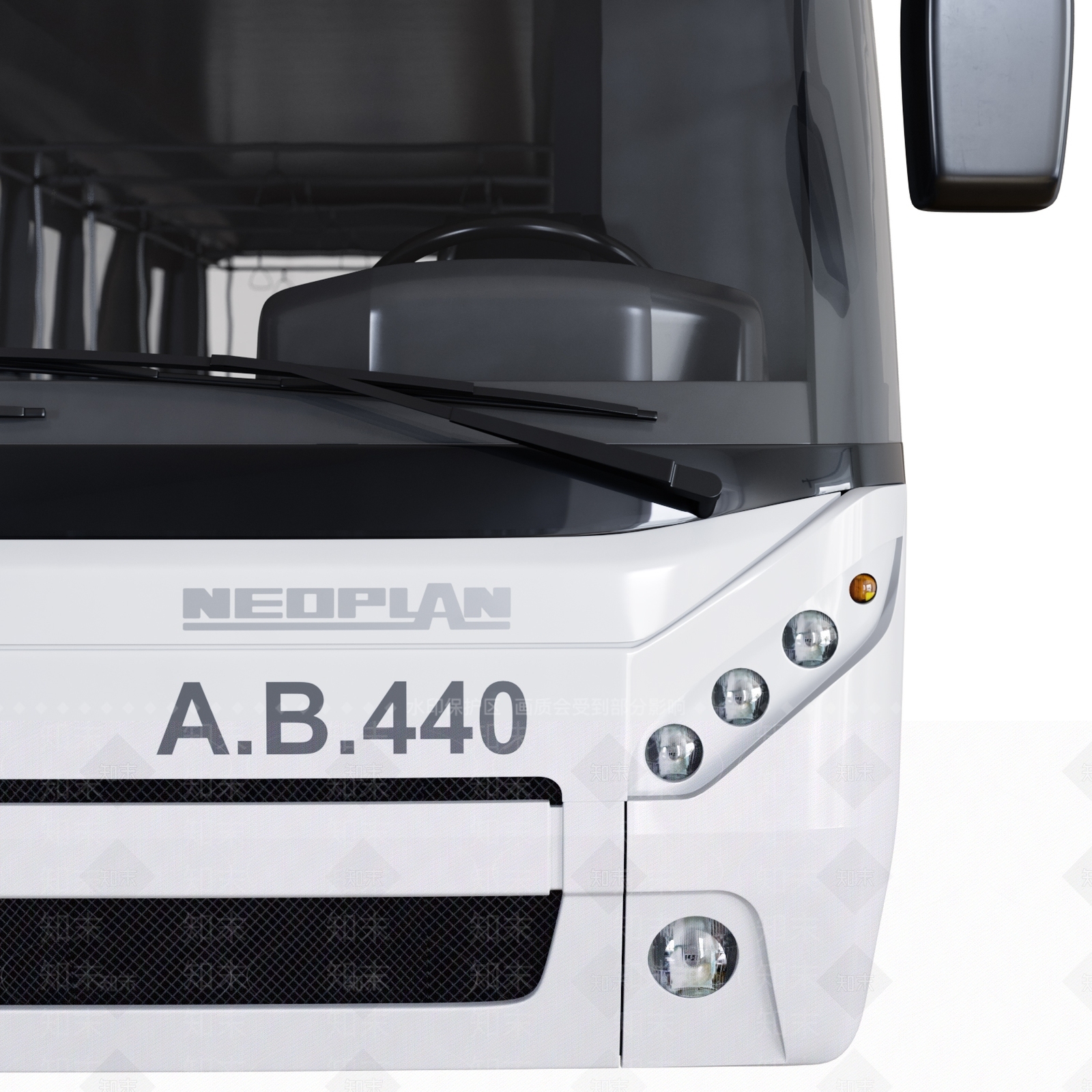 尼奥普兰公交车3D模型下载【ID:1135983326】
