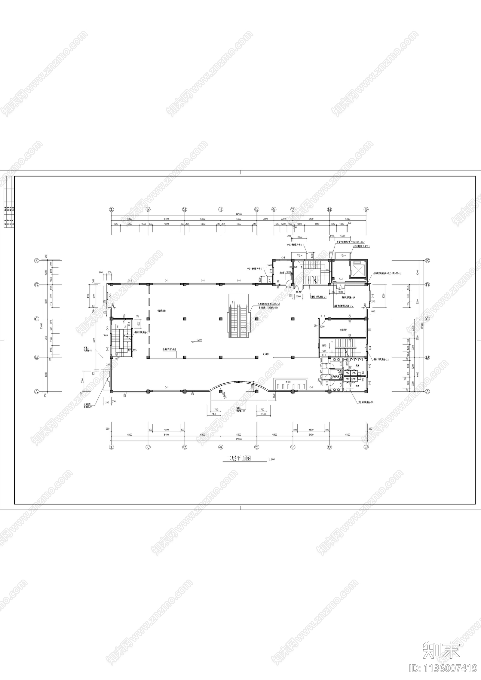 130套超市商场施工图下载【ID:1136007419】