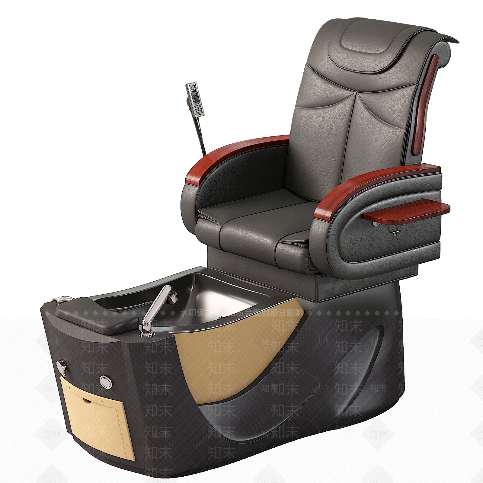 现代按摩椅3D模型下载【ID:1136018912】