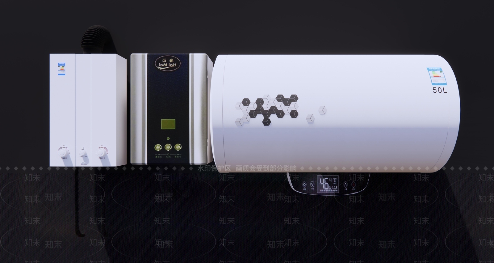 家用电器热水器SU模型下载【ID:1136031849】