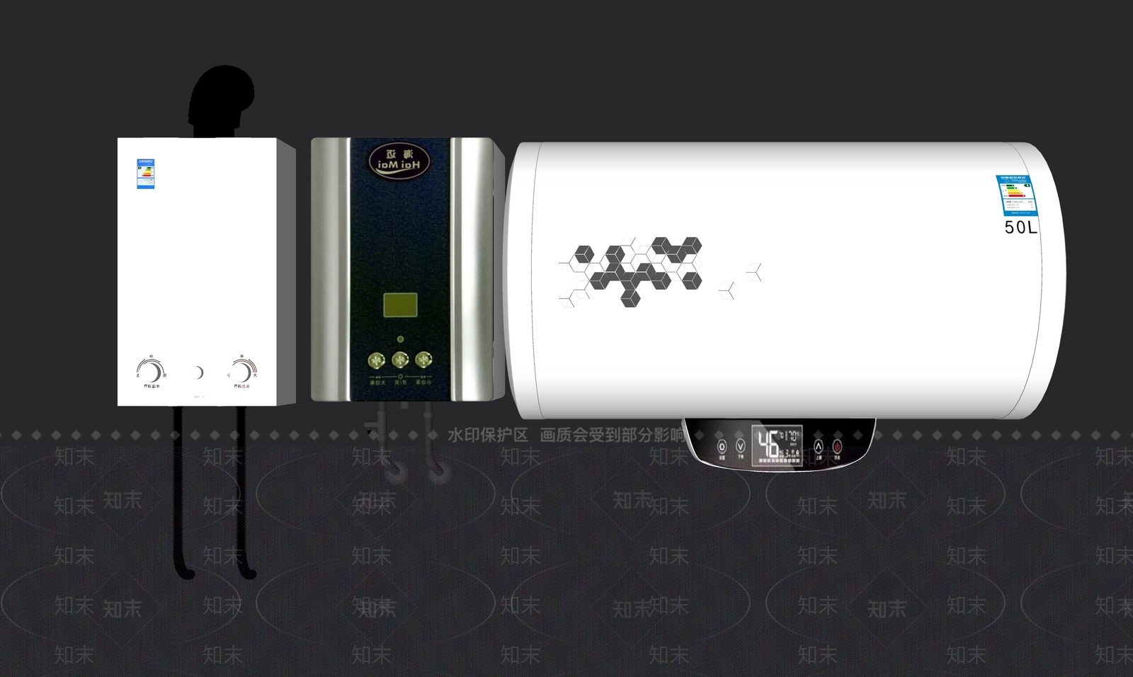 家用电器热水器SU模型下载【ID:1136031849】