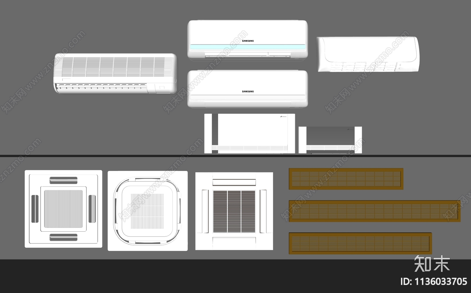 空调SU模型下载【ID:1136033705】