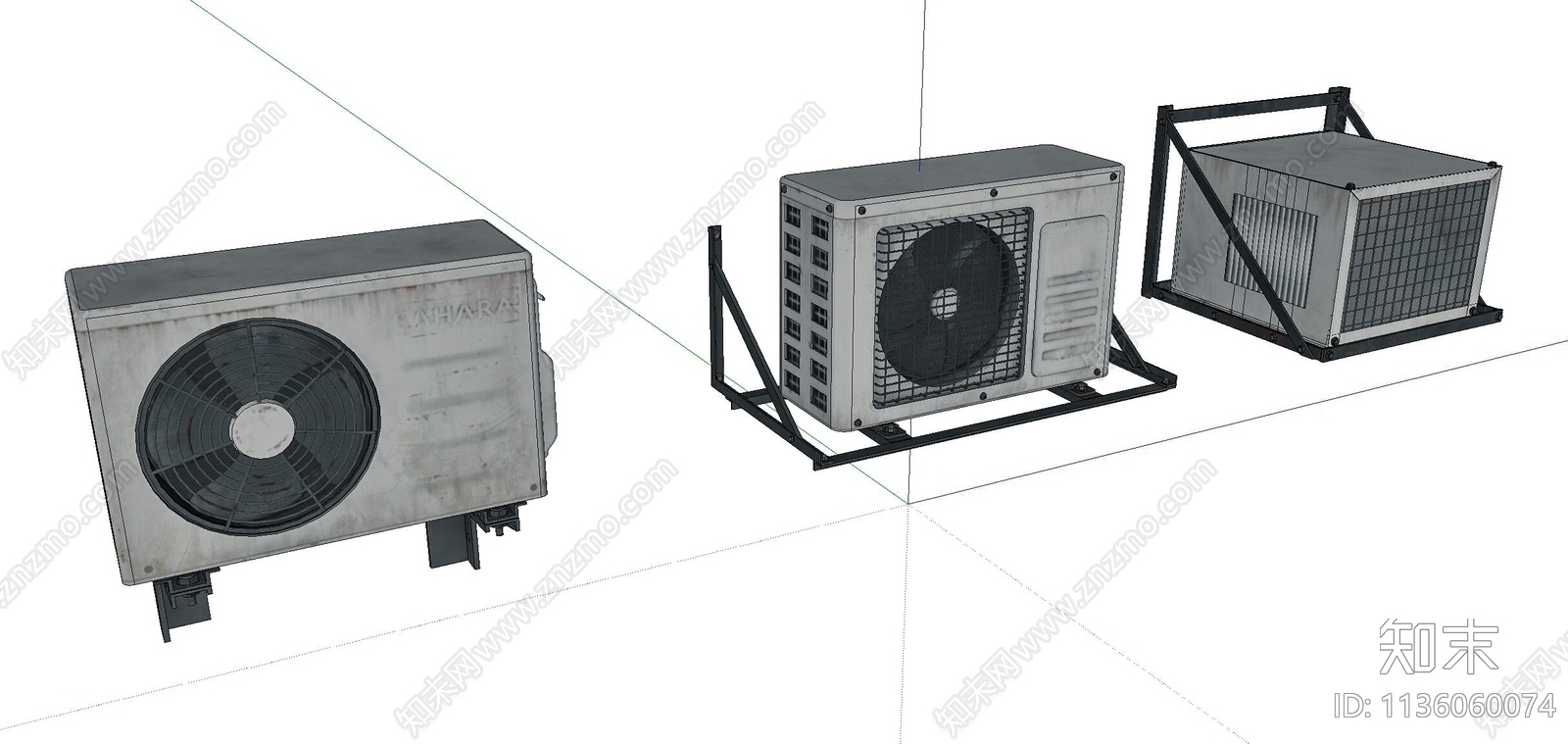 空调外机SU模型下载【ID:1136060074】