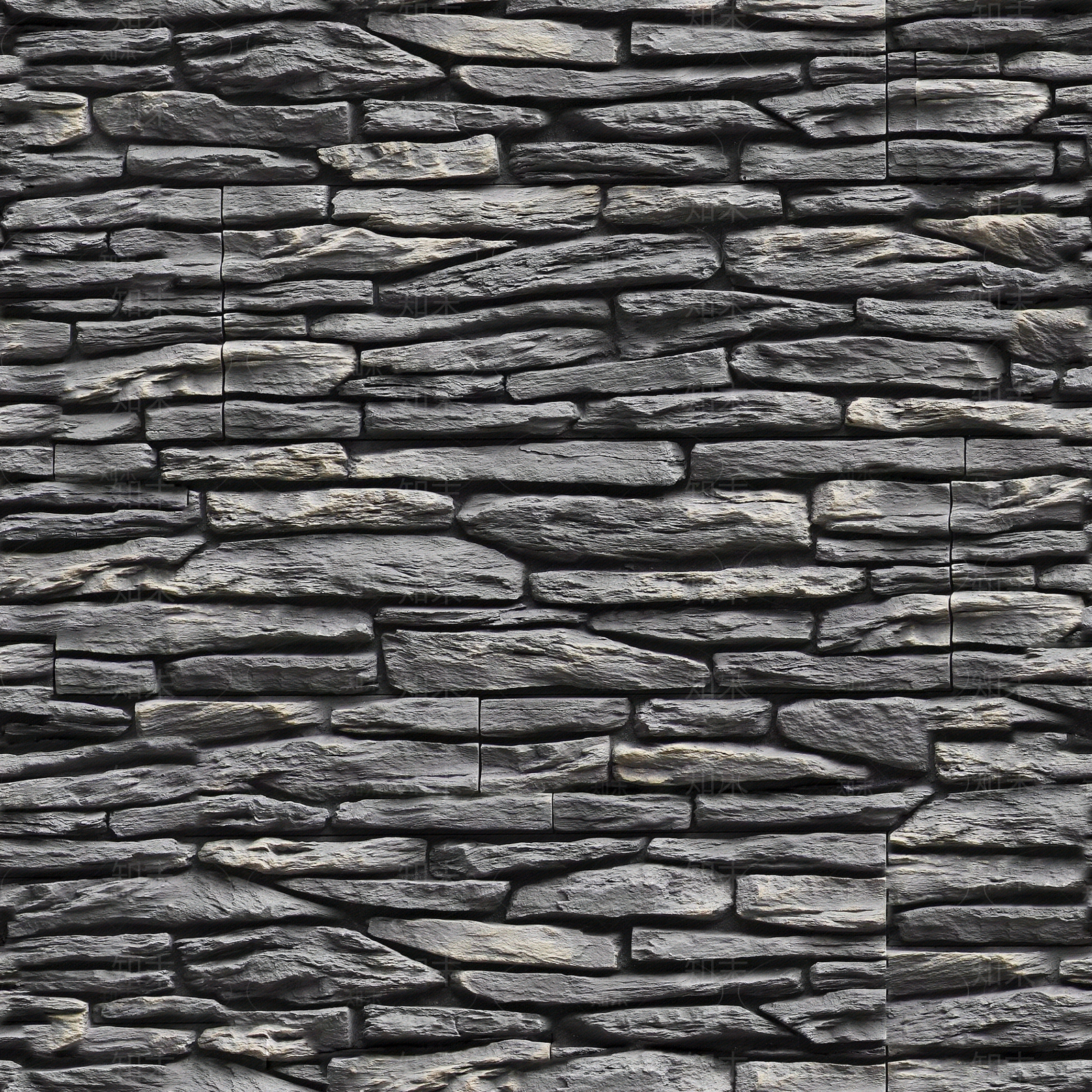 灰色毛石文化石墙面贴图下载【ID:1136066558】