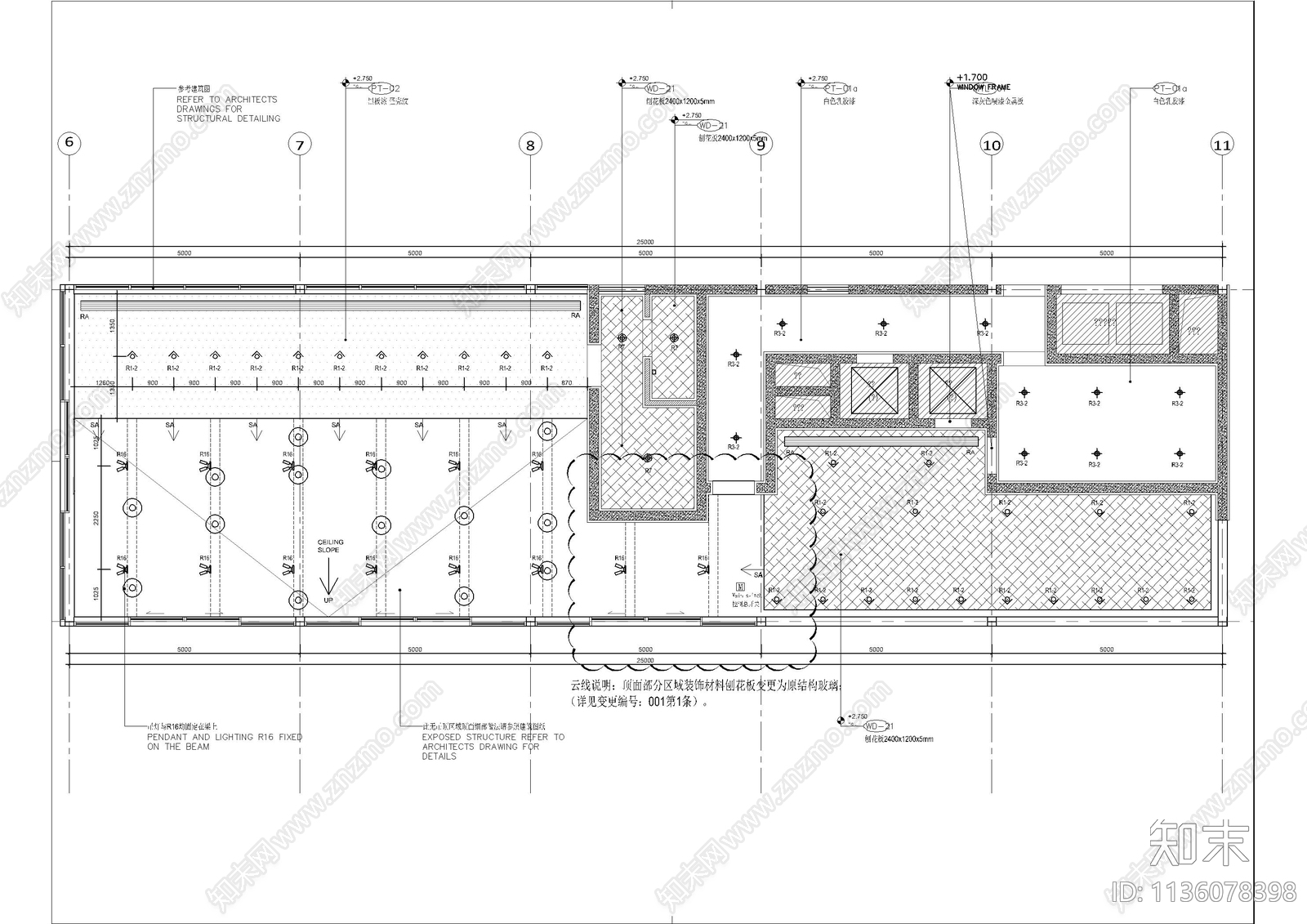 公共卫生间cad施工图下载【ID:1136078398】