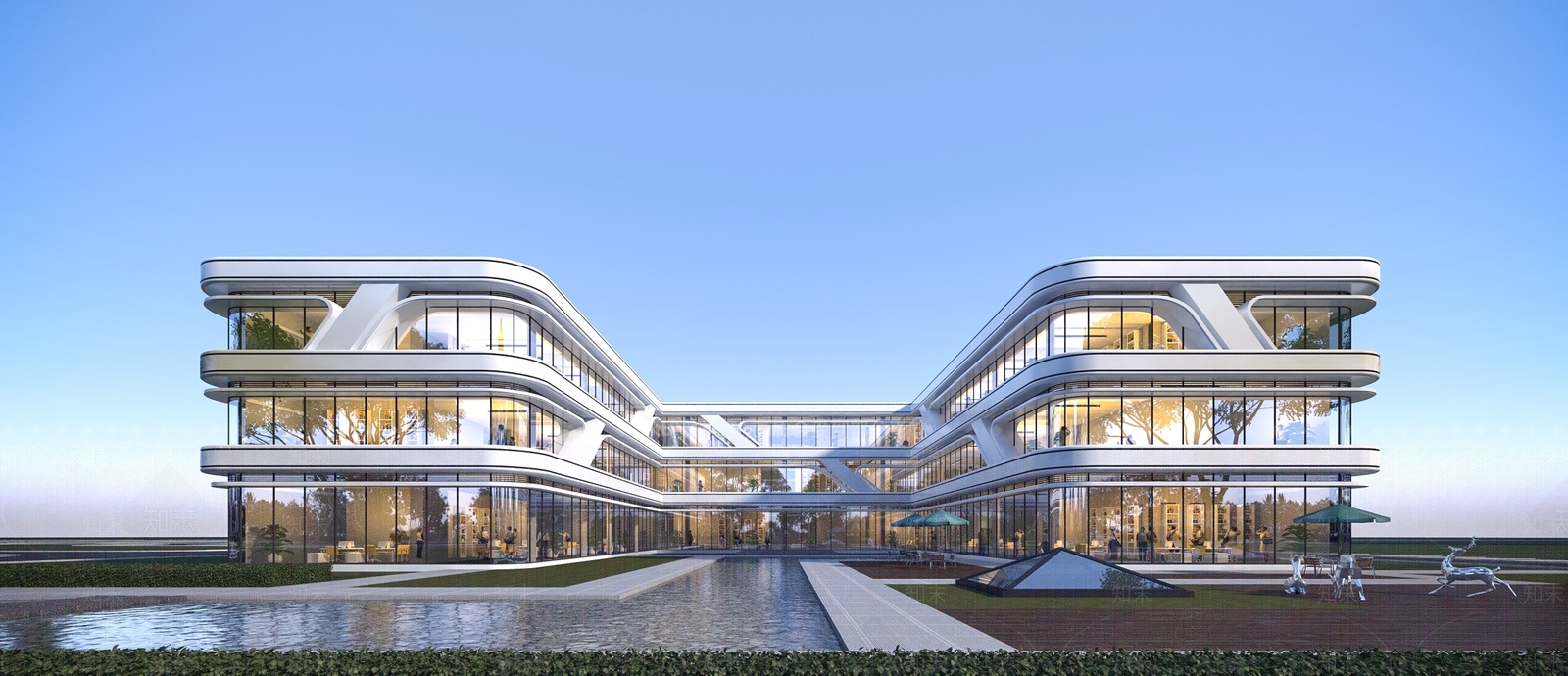 现代商业多层SU模型下载【ID:1136083798】