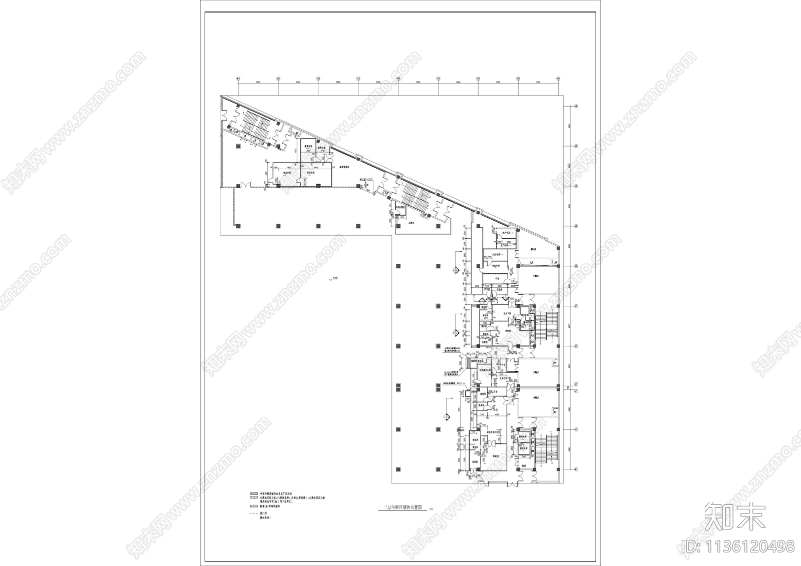 27个农贸市场菜场项目合集cad施工图下载【ID:1136120498】