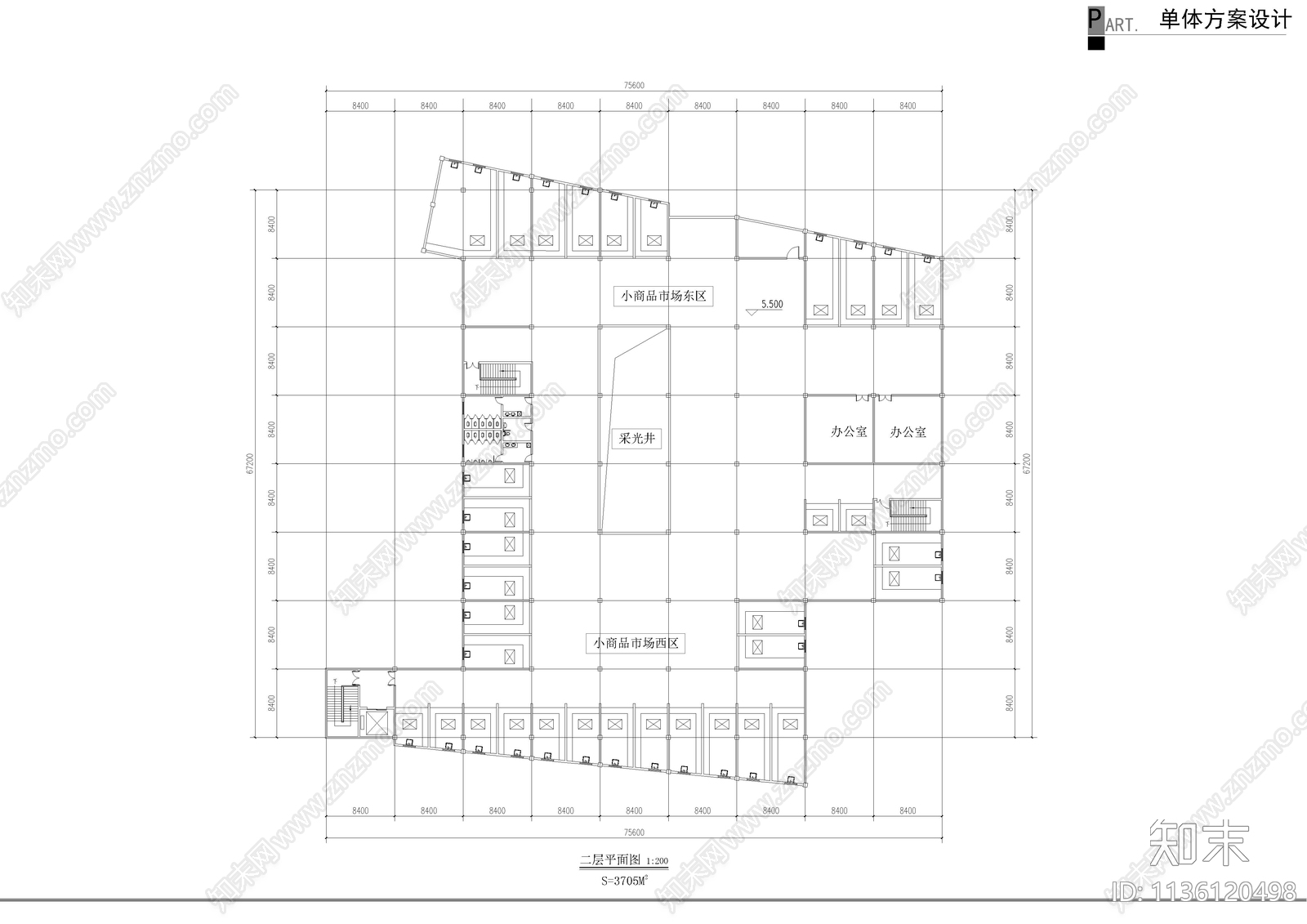 27个农贸市场菜场项目合集cad施工图下载【ID:1136120498】