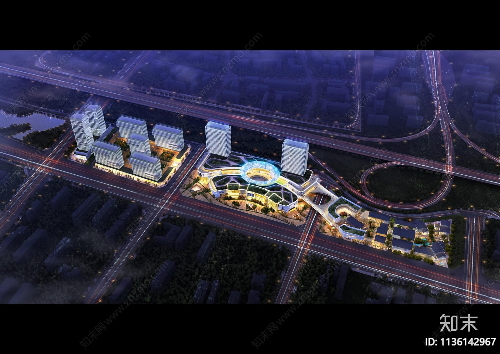 西安临潼旅游度假区商业地块建筑方案文本下载【ID:1136142967】_【知末方案文本库】