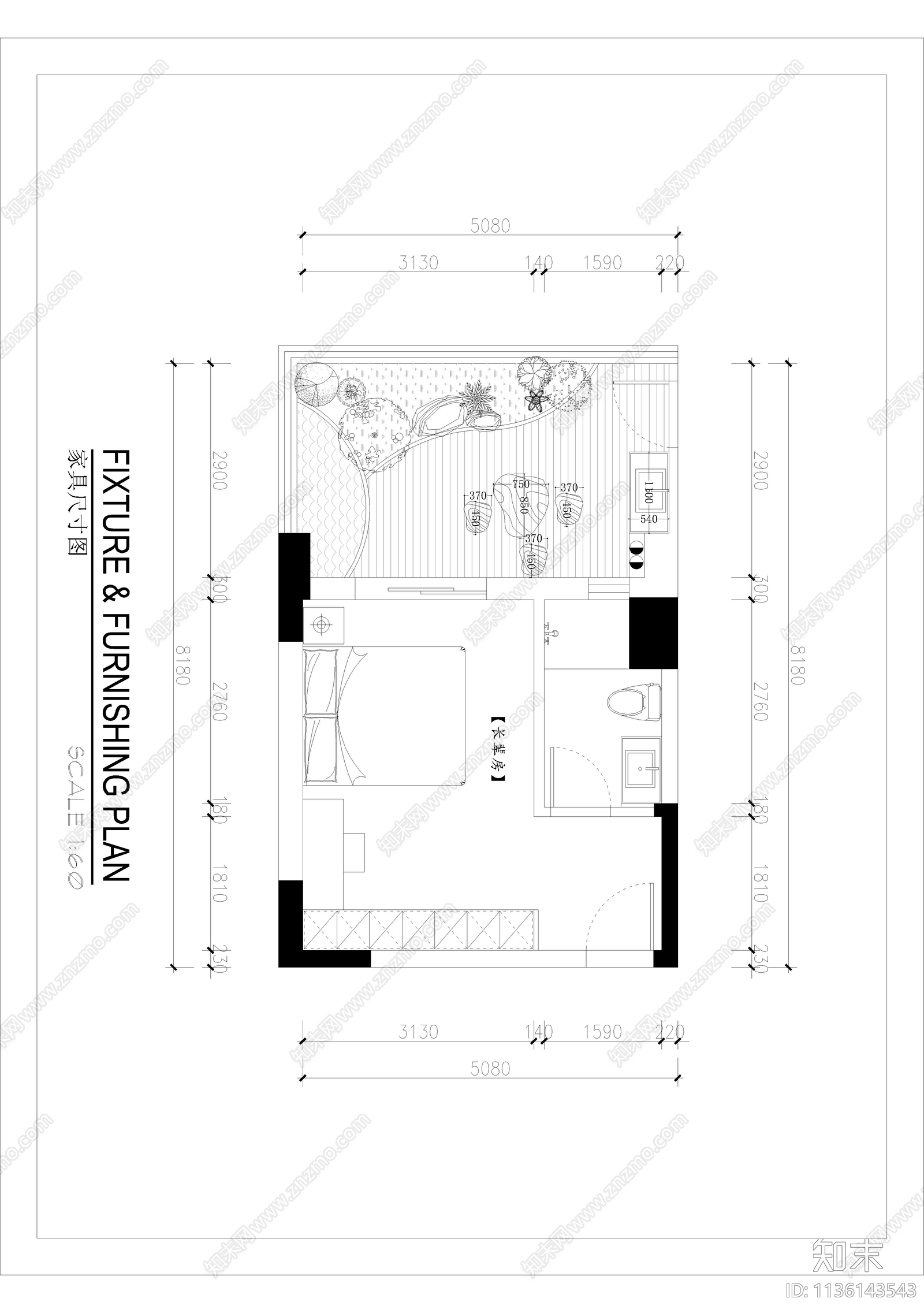 阳台施工图下载【ID:1136143543】