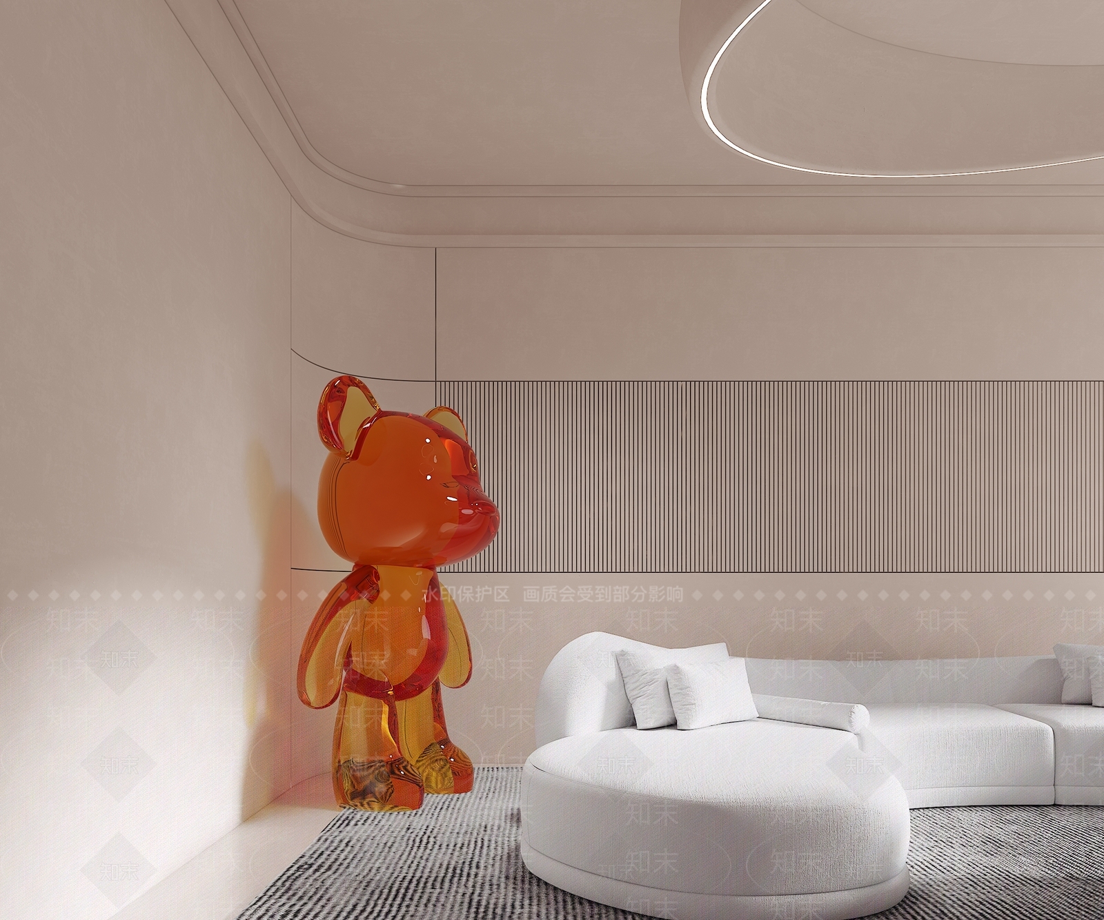侘寂美容店3D模型下载【ID:1136154821】