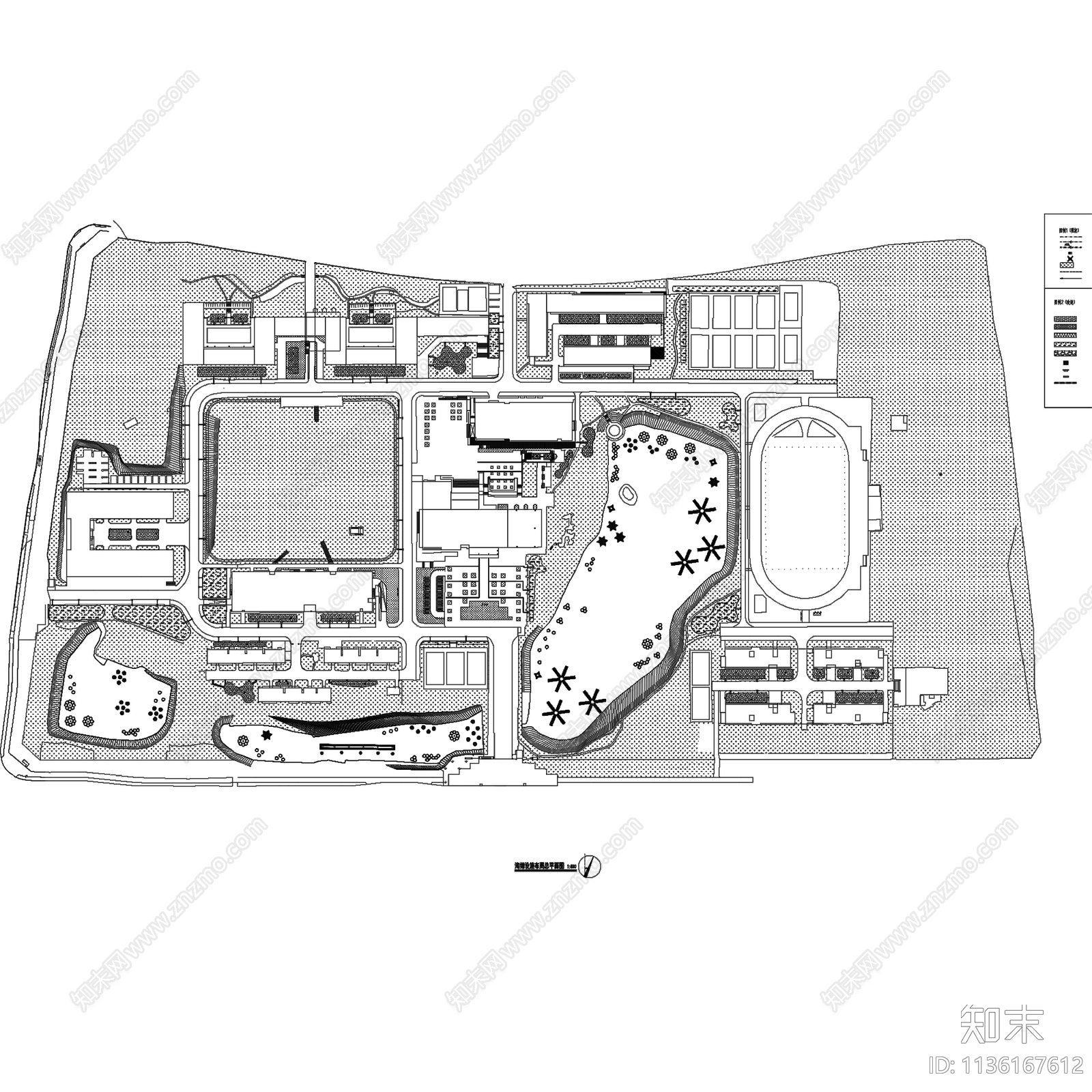 厦门南洋学院海绵城市改造项目施工图下载【ID:1136167612】