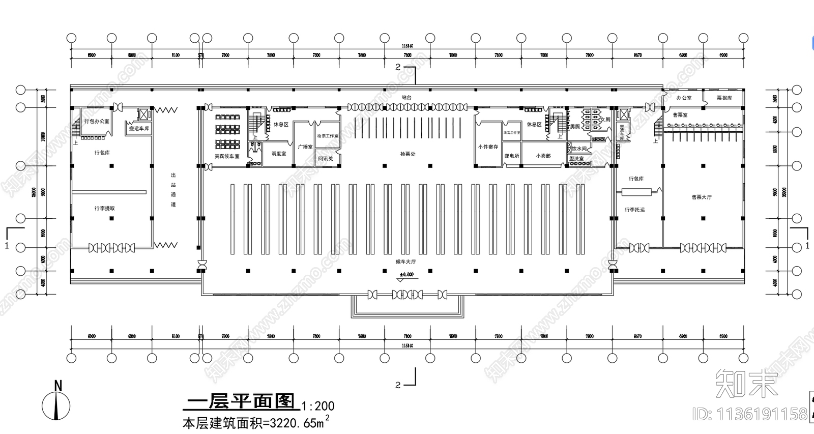 二级公路客运站施工图下载【ID:1136191158】