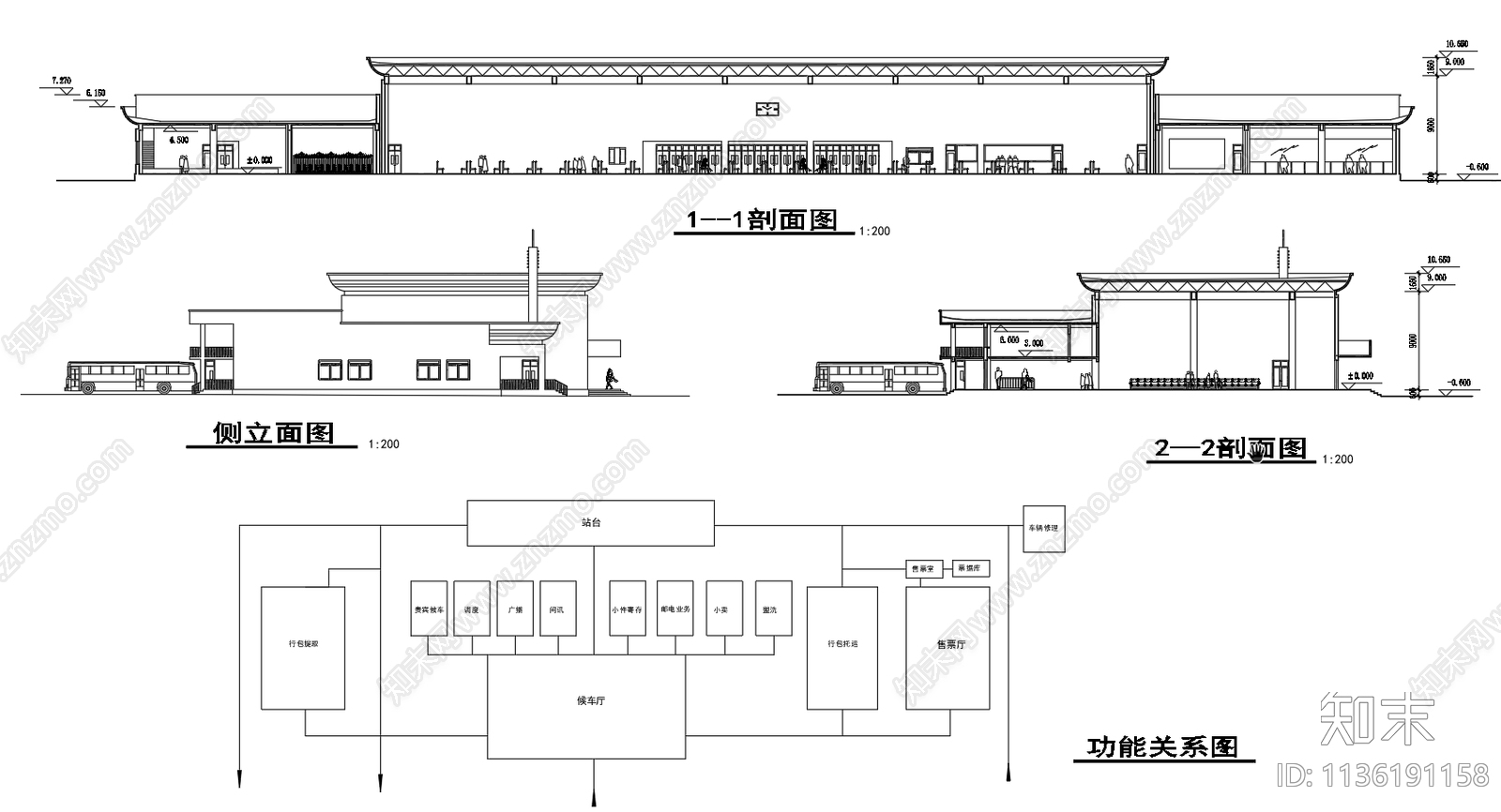 二级公路客运站施工图下载【ID:1136191158】