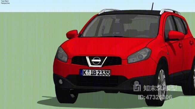 日产逍客2012SU模型下载【ID:47326306】