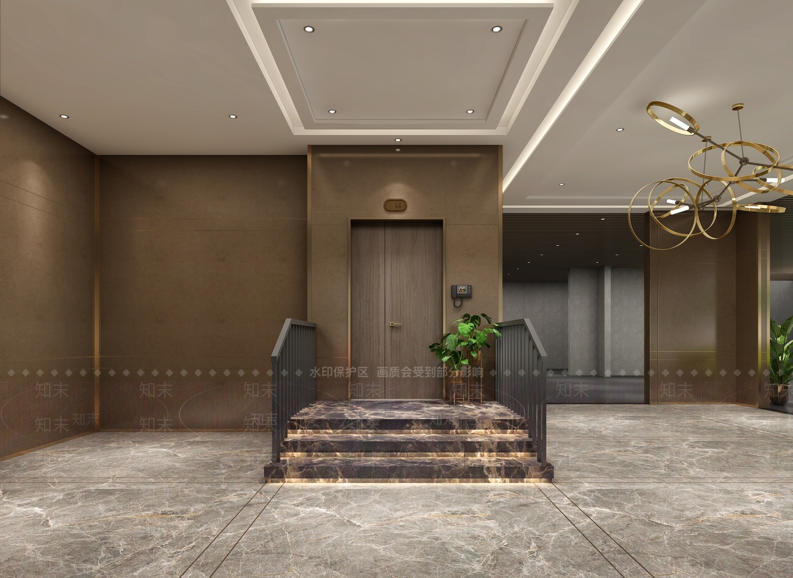 现代地下室停车场3D模型下载【ID:1136208243】