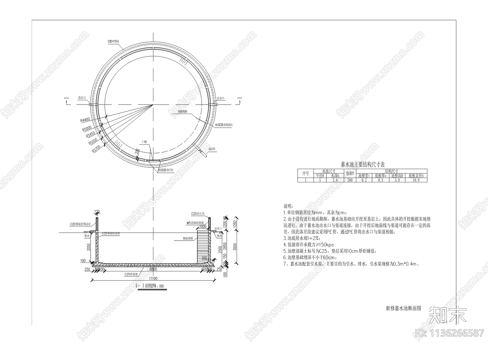 七个高标准农田建设项目施工图下载【ID:1136266587】