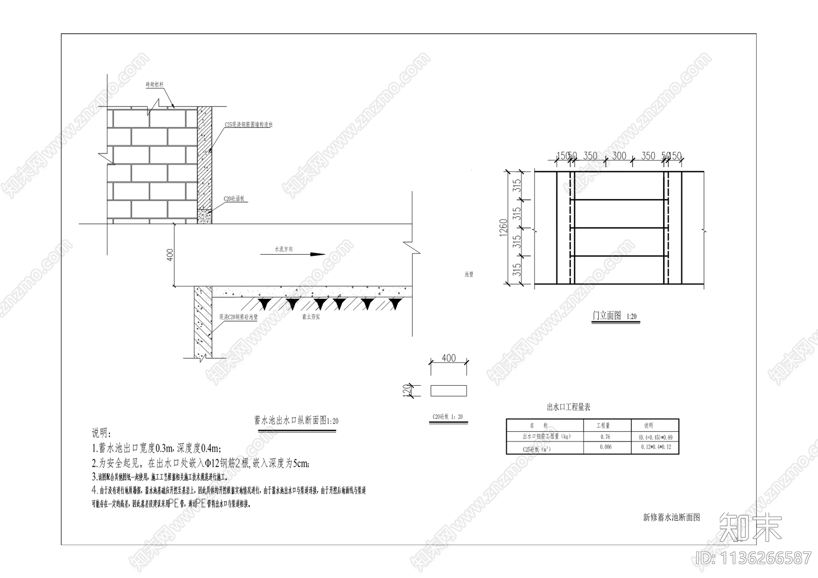 七个高标准农田建设项目施工图下载【ID:1136266587】