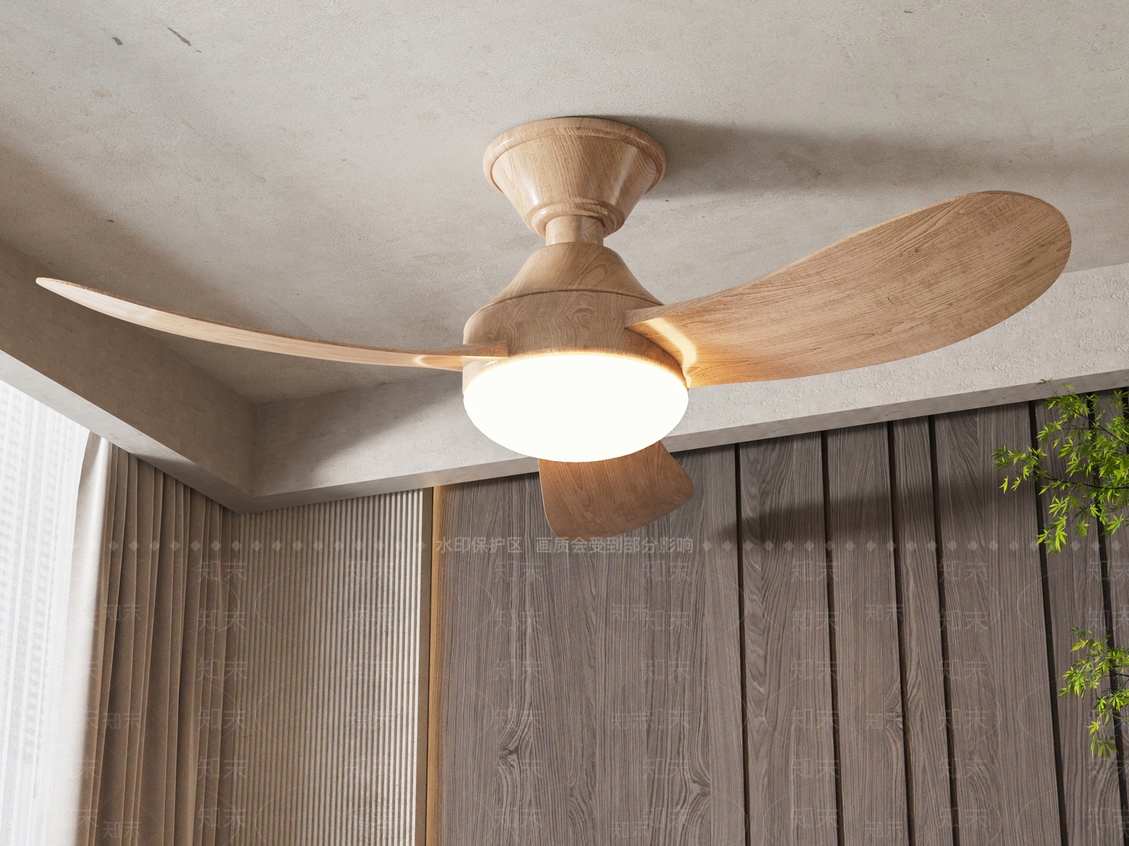 北欧吊灯3D模型下载【ID:1136320408】