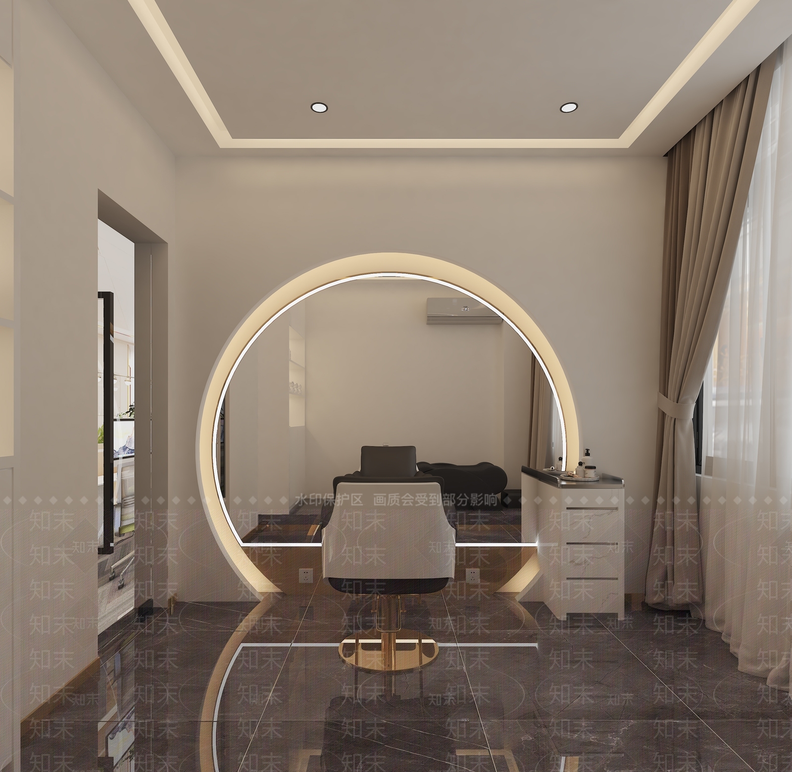现代美容SPA3D模型下载【ID:1136328256】