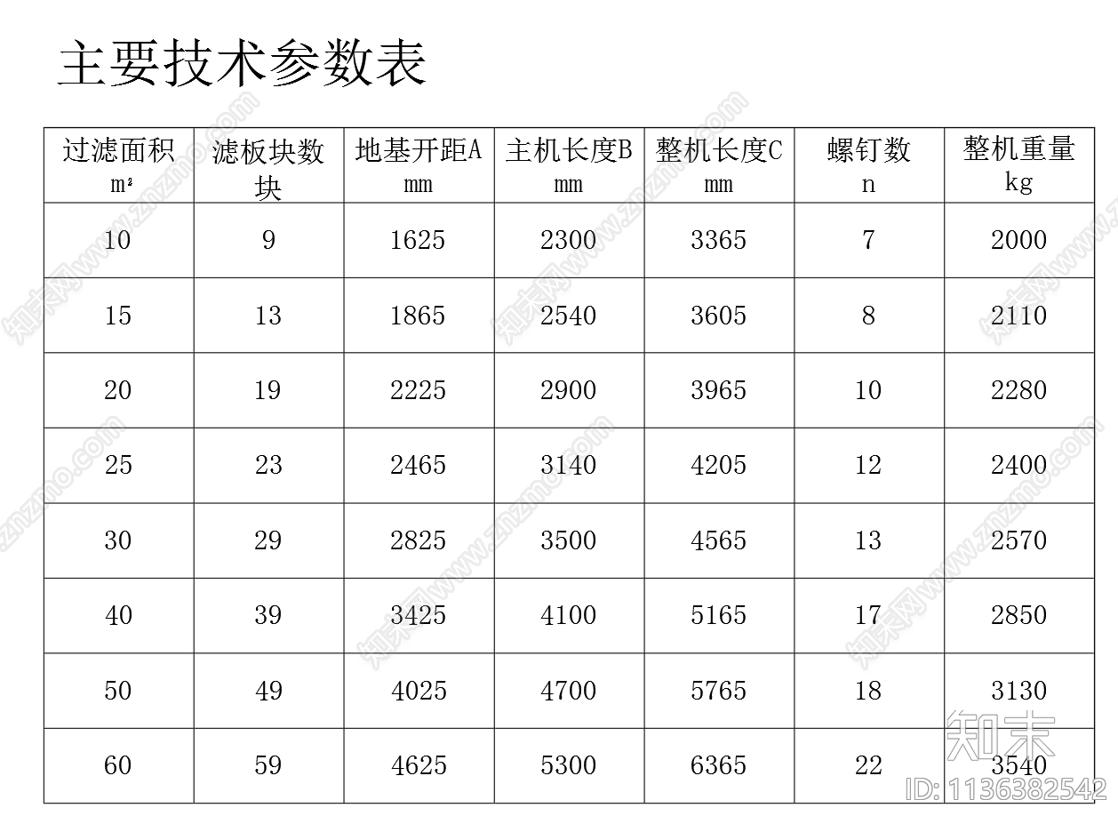 板厢式压滤机安装结构图cad施工图下载【ID:1136382542】