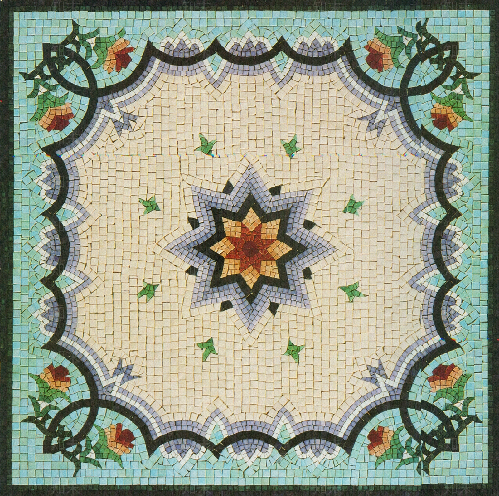 欧式马赛克拼花贴图下载【ID:1136394334】