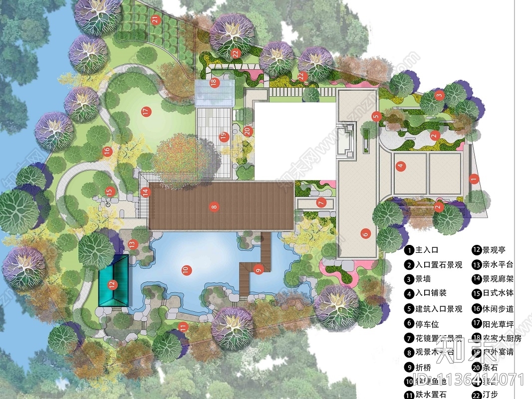 景观效果图设计素材精品下载_知末网