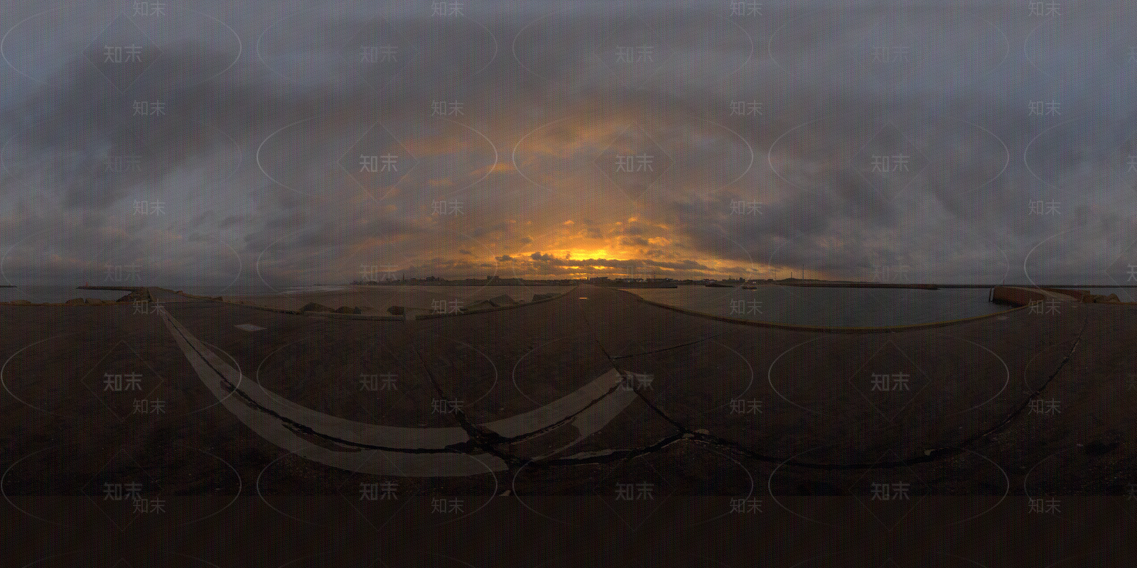 HDR夜晚黄昏日落天空云贴图贴图下载【ID:1136420468】