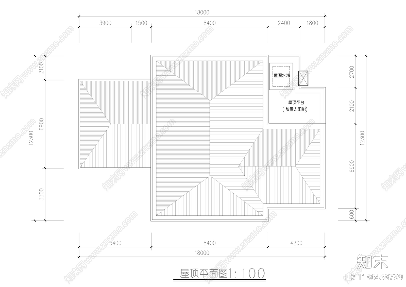 二层自建别墅cad施工图下载【ID:1136453799】