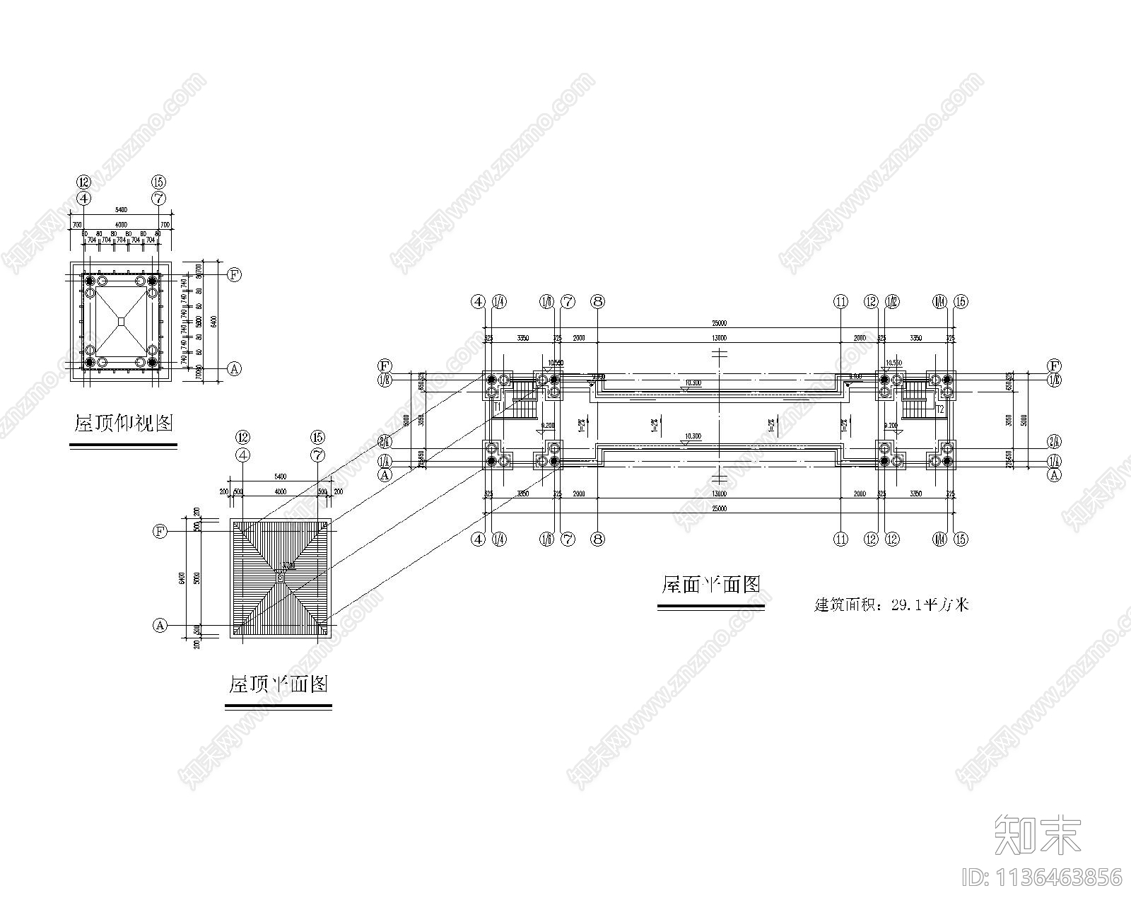 欧式室外大门cad施工图下载【ID:1136463856】