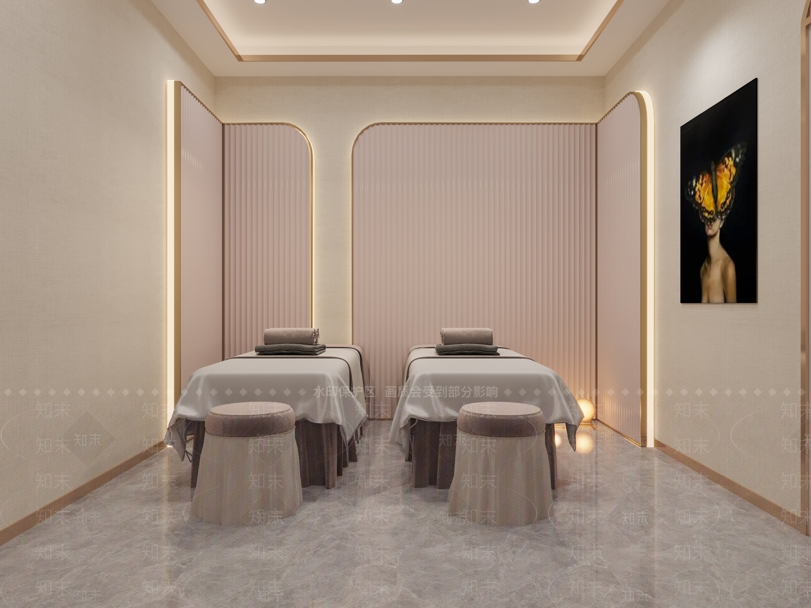 现代美容院3D模型下载【ID:1136467381】