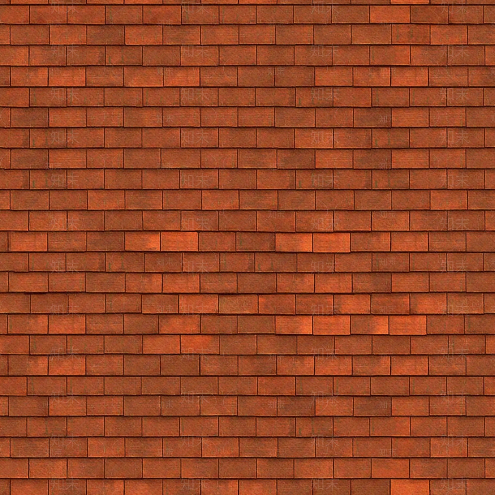 无缝红色别墅建筑平屋顶瓦片贴图下载【ID:1136482900】